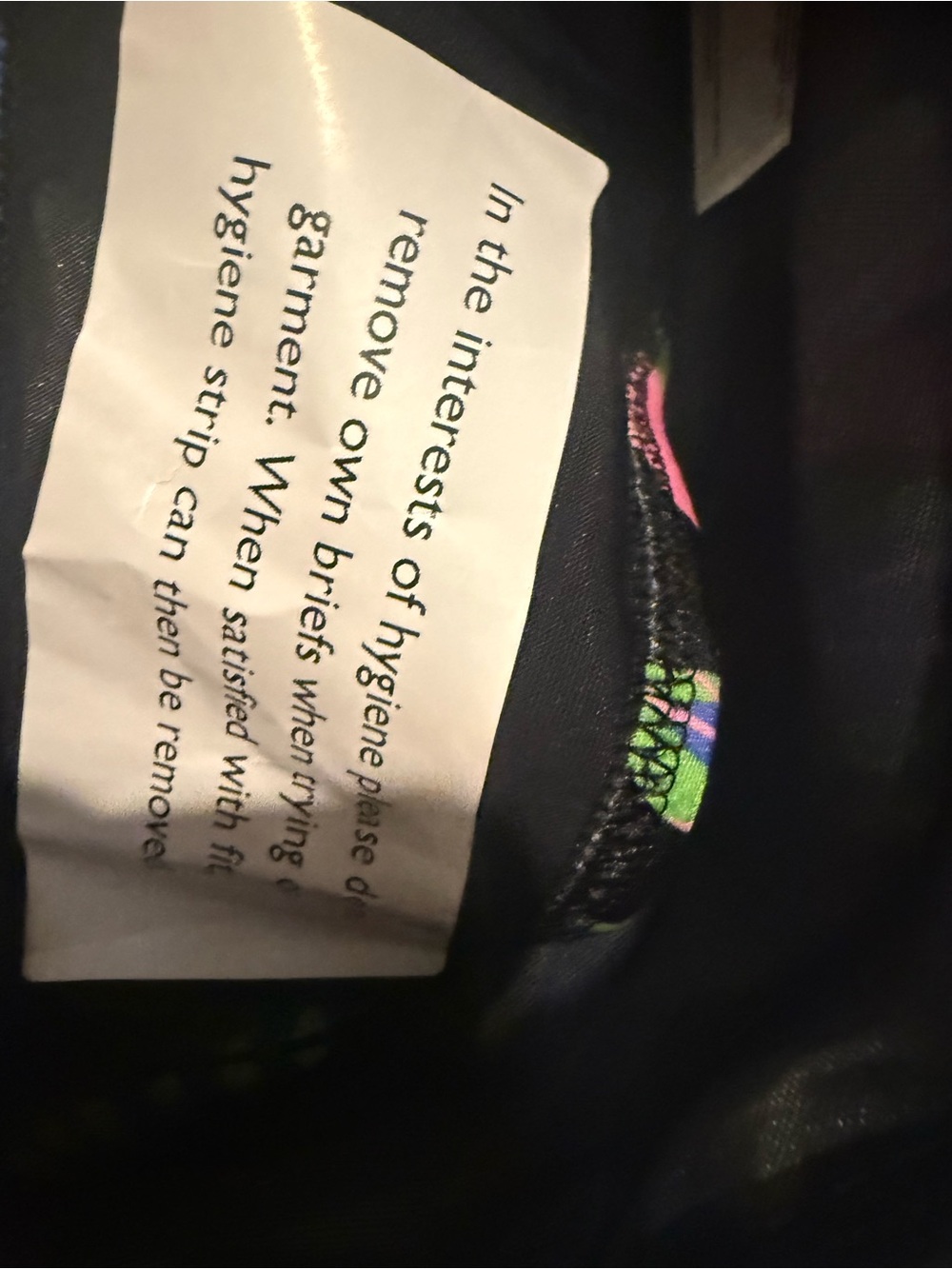 Freya Black Bikini Desert Disco with Pink, Orange, Blue & Green Leaf Print - Picture 5 of 7